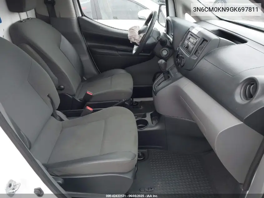 2016 Nissan Nv200 S/Sv VIN: 3N6CM0KN9GK697811 Lot: 42433121