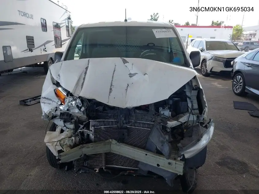 2016 Nissan Nv200 S VIN: 3N6CM0KN1GK695034 Lot: 42556622
