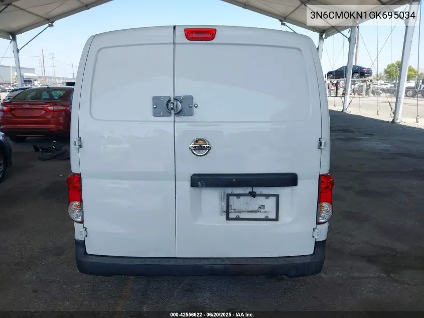 2016 Nissan Nv200 S VIN: 3N6CM0KN1GK695034 Lot: 42556622
