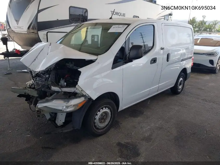 2016 Nissan Nv200 S VIN: 3N6CM0KN1GK695034 Lot: 42556622
