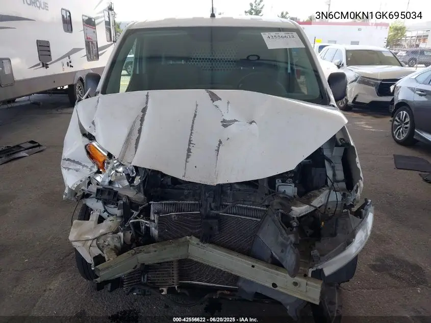 2016 Nissan Nv200 S VIN: 3N6CM0KN1GK695034 Lot: 42556622