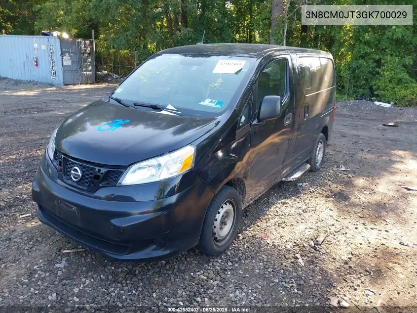 2016 Nissan Nv200 Taxi VIN: 3N8CM0JT3GK700029 Lot: 42582403