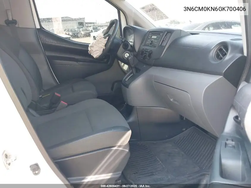 2016 Nissan Nv200 Sv VIN: 3N6CM0KN6GK700406 Lot: 42608431