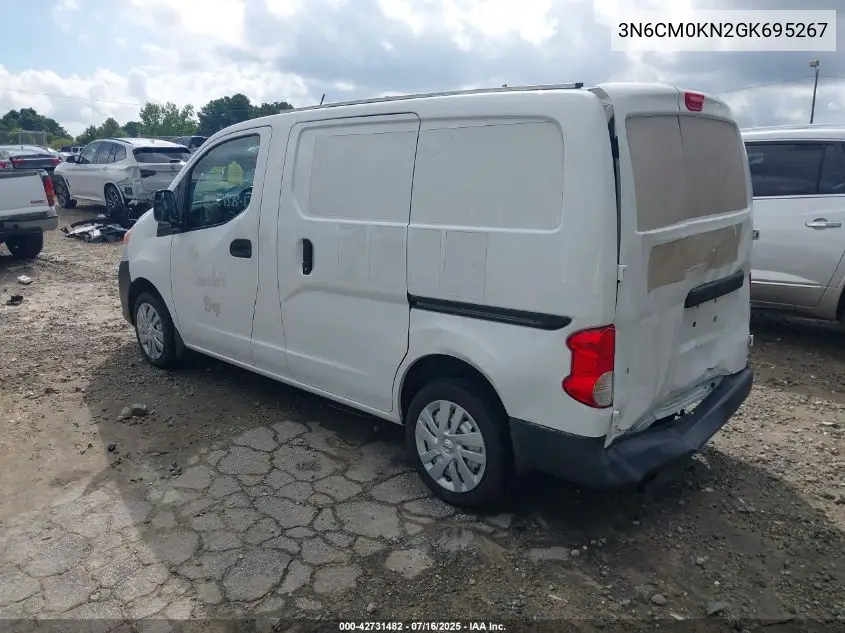 2016 Nissan Nv200 S VIN: 3N6CM0KN2GK695267 Lot: 42731482