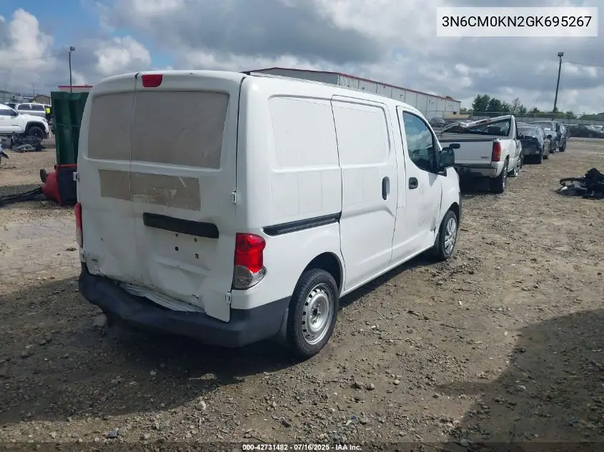 2016 Nissan Nv200 S VIN: 3N6CM0KN2GK695267 Lot: 42731482
