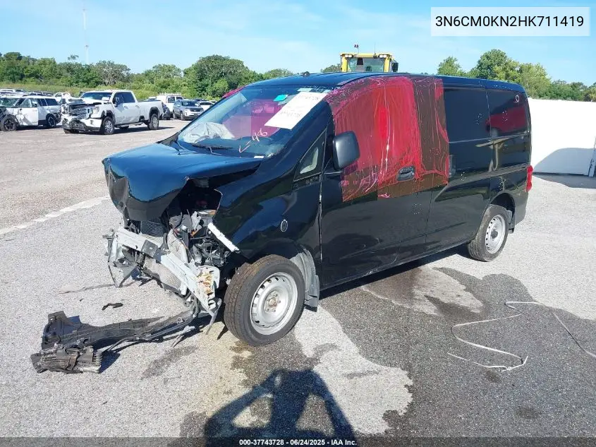 2017 Nissan Nv200 S VIN: 3N6CM0KN2HK711419 Lot: 37743728