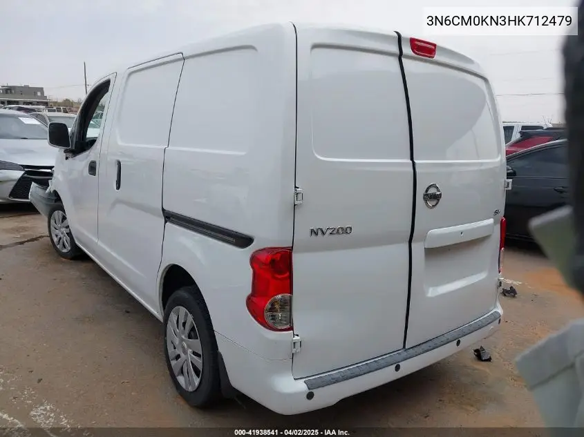 2017 Nissan Nv200 Sv VIN: 3N6CM0KN3HK712479 Lot: 41938541