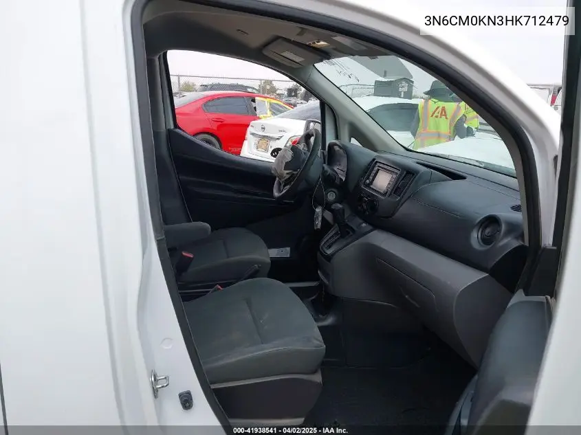 2017 Nissan Nv200 Sv VIN: 3N6CM0KN3HK712479 Lot: 41938541