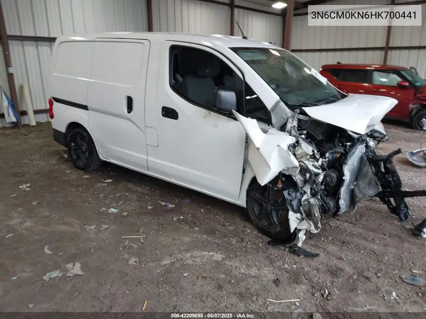 2017 Nissan Nv200 S VIN: 3N6CM0KN6HK700441 Lot: 42209898