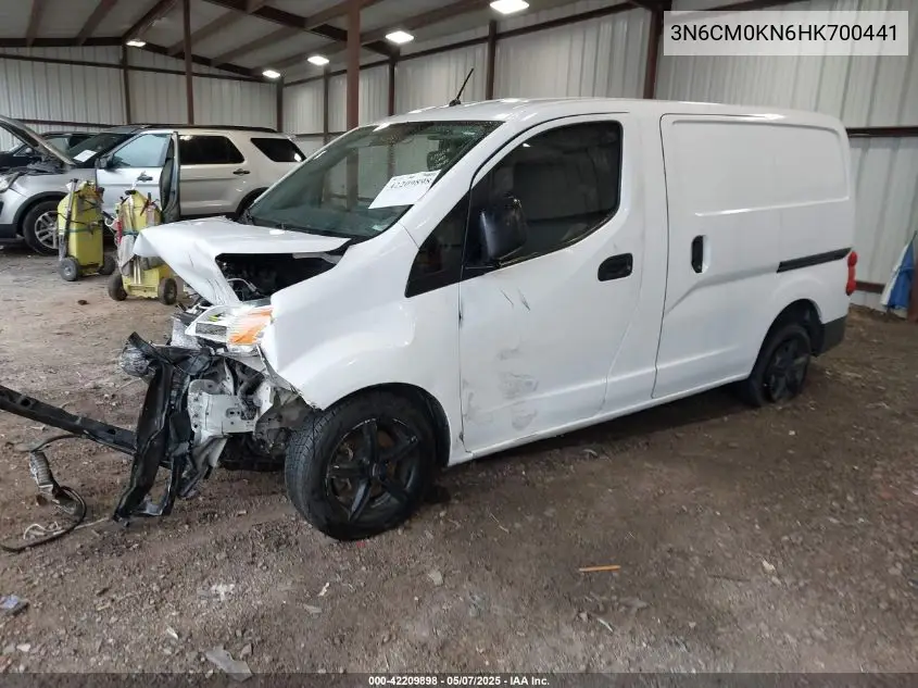 2017 Nissan Nv200 S VIN: 3N6CM0KN6HK700441 Lot: 42209898