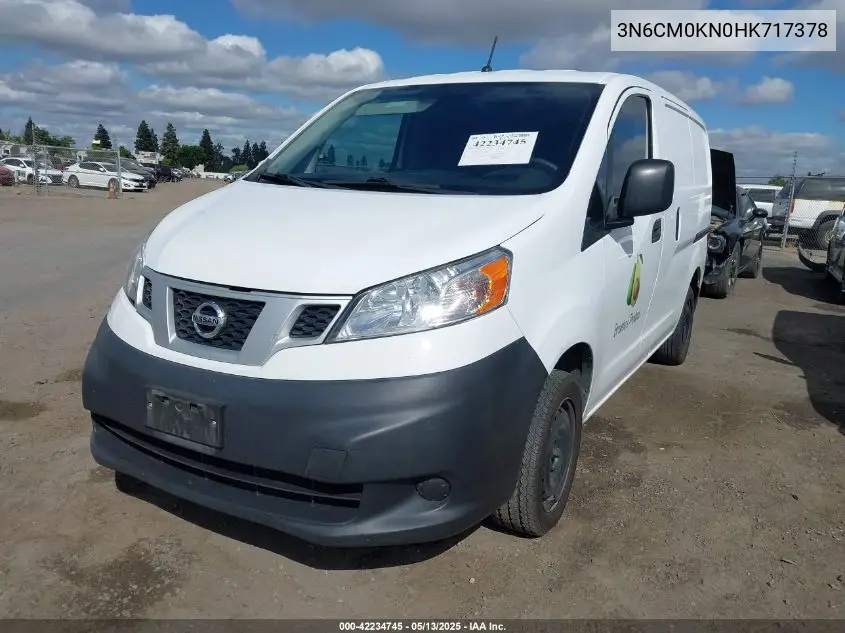 2017 Nissan Nv200 S VIN: 3N6CM0KN0HK717378 Lot: 42234745