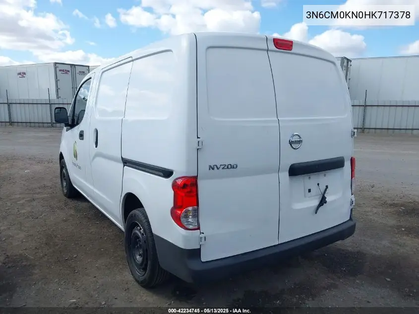 2017 Nissan Nv200 S VIN: 3N6CM0KN0HK717378 Lot: 42234745