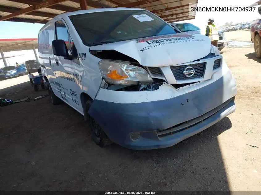 2017 Nissan Nv200 S VIN: 3N6CM0KN0HK704937 Lot: 42449167
