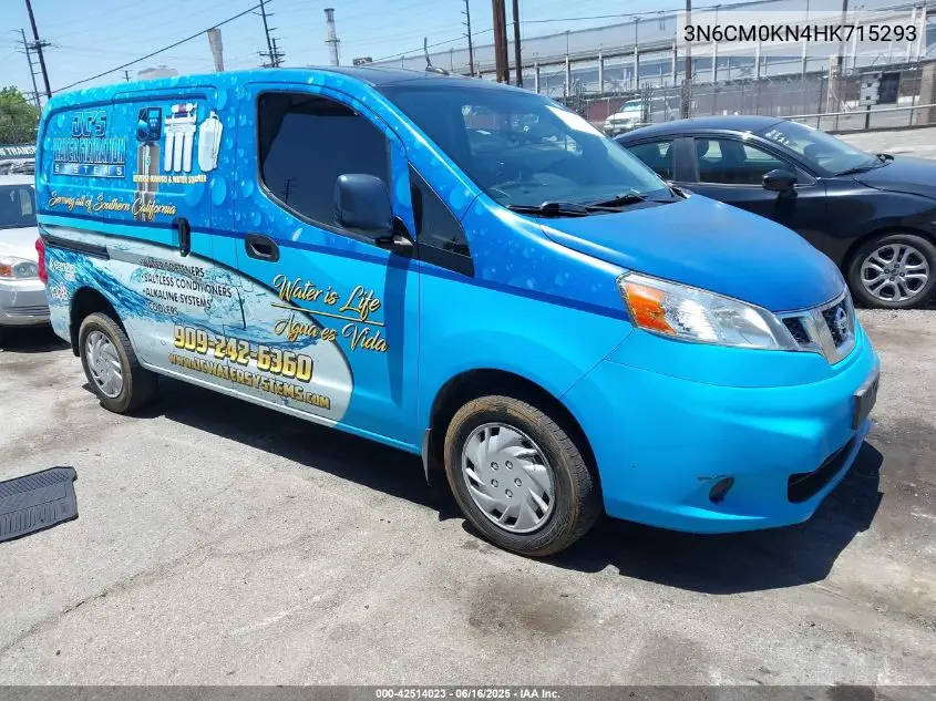 2017 Nissan Nv200 Sv VIN: 3N6CM0KN4HK715293 Lot: 42514023