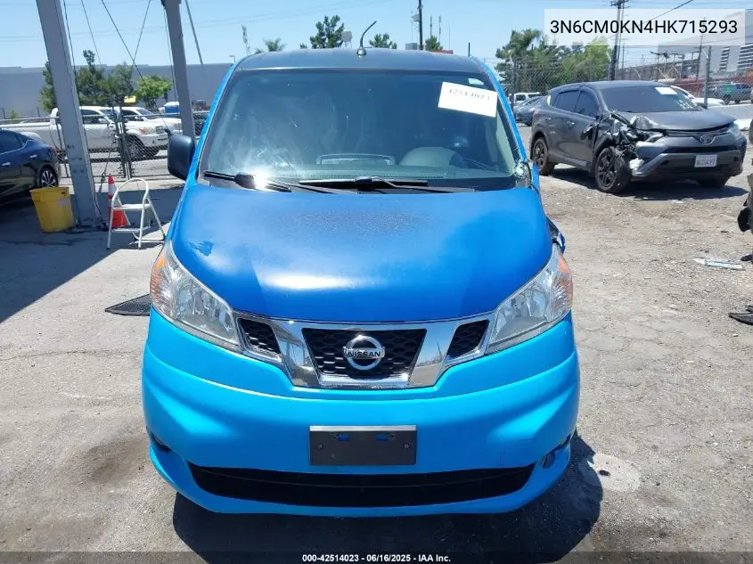 2017 Nissan Nv200 Sv VIN: 3N6CM0KN4HK715293 Lot: 42514023