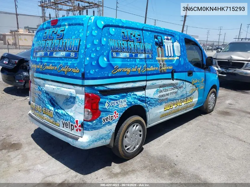 2017 Nissan Nv200 Sv VIN: 3N6CM0KN4HK715293 Lot: 42514023