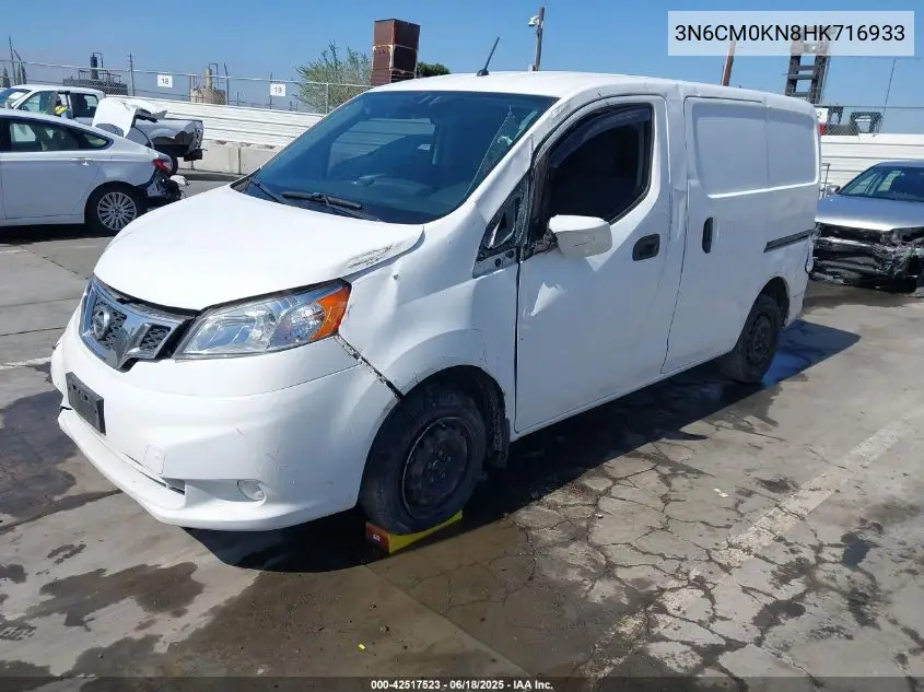 2017 Nissan Nv200 Sv VIN: 3N6CM0KN8HK716933 Lot: 42517523