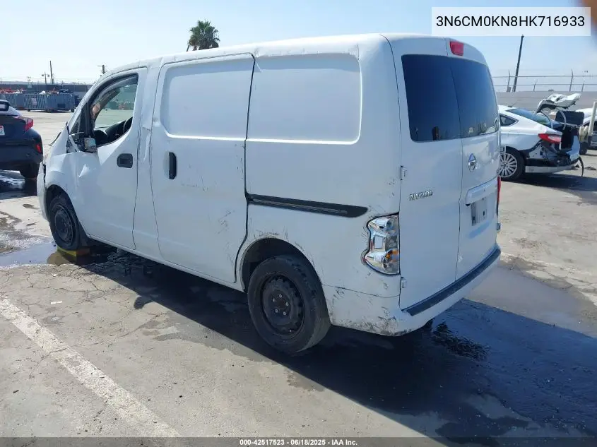 2017 Nissan Nv200 Sv VIN: 3N6CM0KN8HK716933 Lot: 42517523