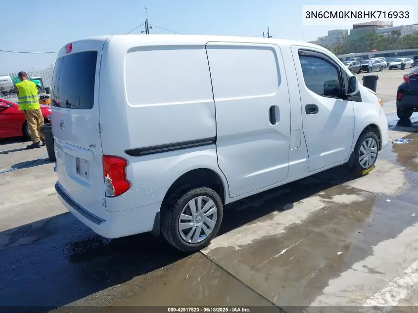 2017 Nissan Nv200 Sv VIN: 3N6CM0KN8HK716933 Lot: 42517523