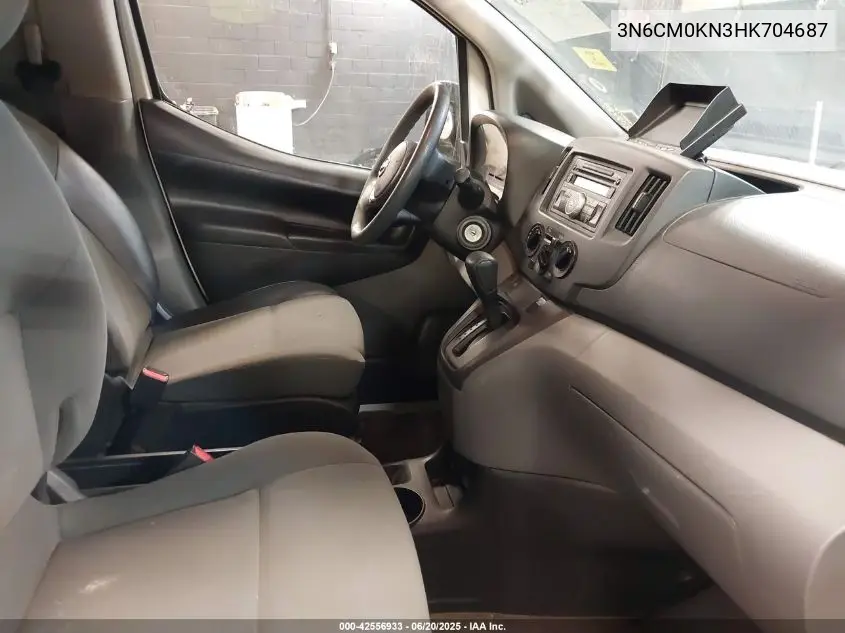 2017 Nissan Nv200 S VIN: 3N6CM0KN3HK704687 Lot: 42556933