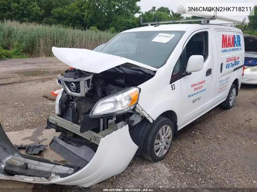 2017 Nissan Nv200 Sv VIN: 3N6CM0KN2HK718211 Lot: 42570963