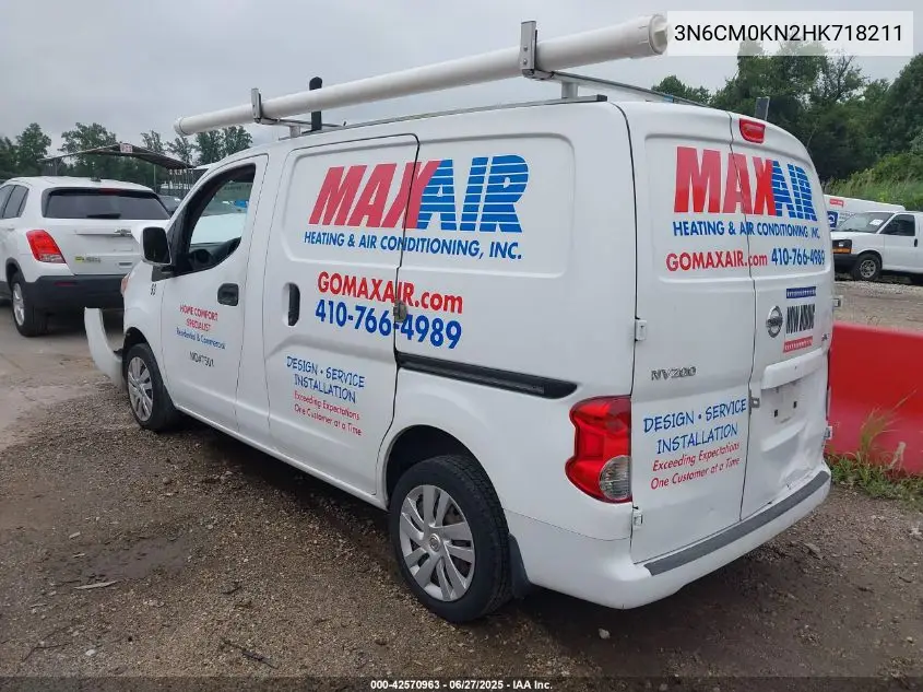 2017 Nissan Nv200 Sv VIN: 3N6CM0KN2HK718211 Lot: 42570963