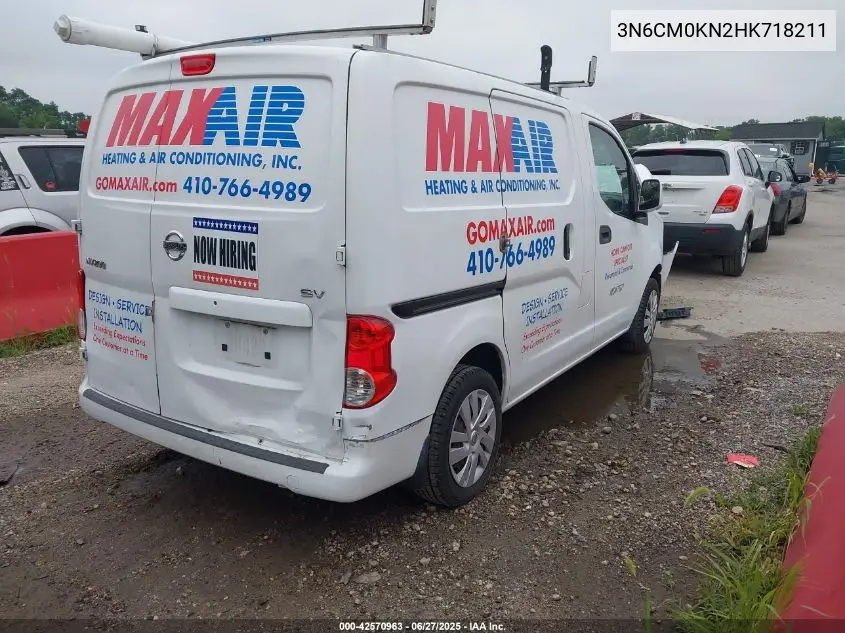 2017 Nissan Nv200 Sv VIN: 3N6CM0KN2HK718211 Lot: 42570963
