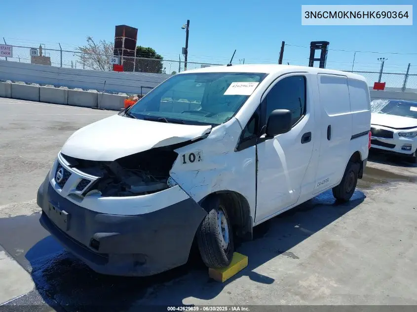 2017 Nissan Nv200 S VIN: 3N6CM0KN6HK690364 Lot: 42629639