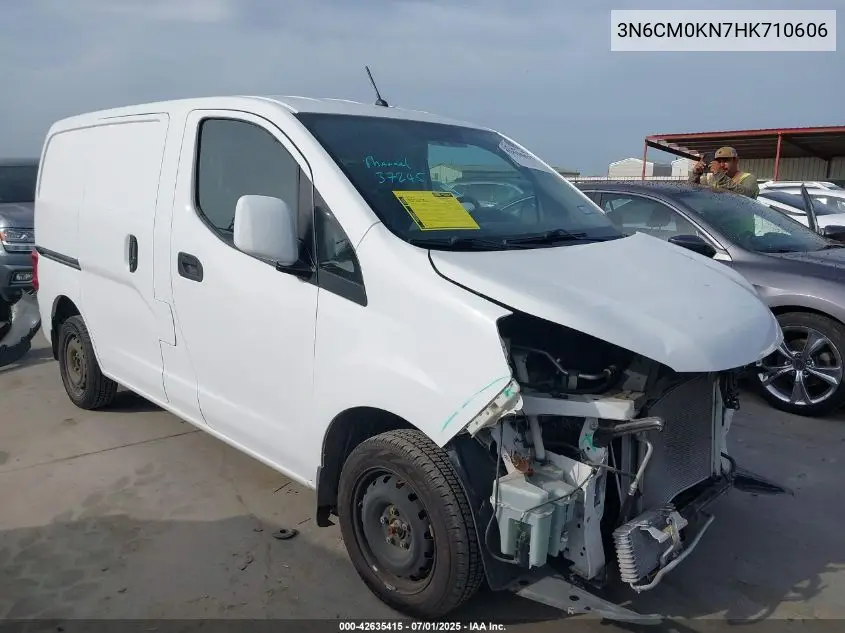 2017 Nissan Nv200 Sv VIN: 3N6CM0KN7HK710606 Lot: 42635415