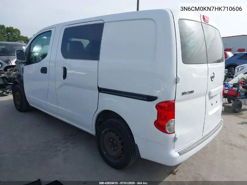 2017 Nissan Nv200 Sv VIN: 3N6CM0KN7HK710606 Lot: 42635415