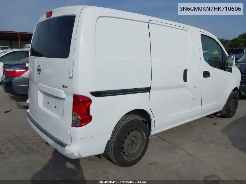 2017 Nissan Nv200 Sv VIN: 3N6CM0KN7HK710606 Lot: 42635415