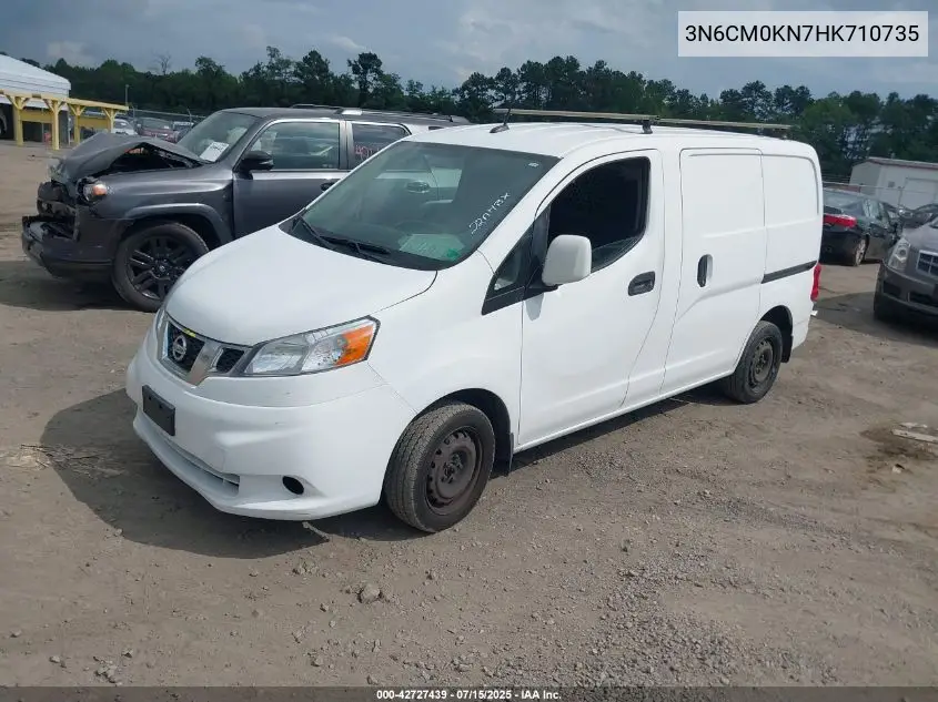 2017 Nissan Nv200 Sv VIN: 3N6CM0KN7HK710735 Lot: 42727439