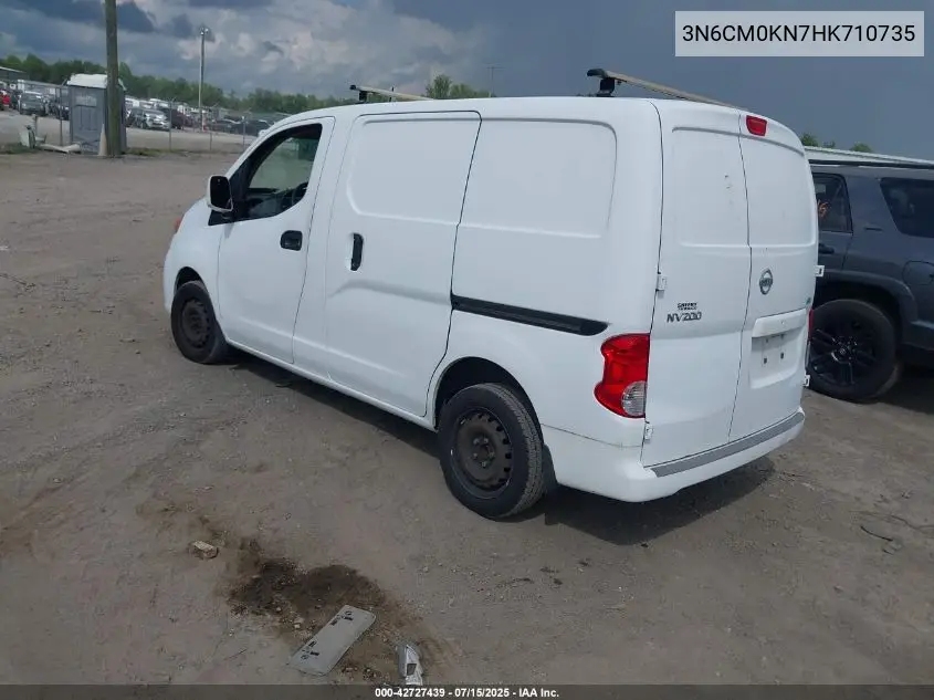 2017 Nissan Nv200 Sv VIN: 3N6CM0KN7HK710735 Lot: 42727439
