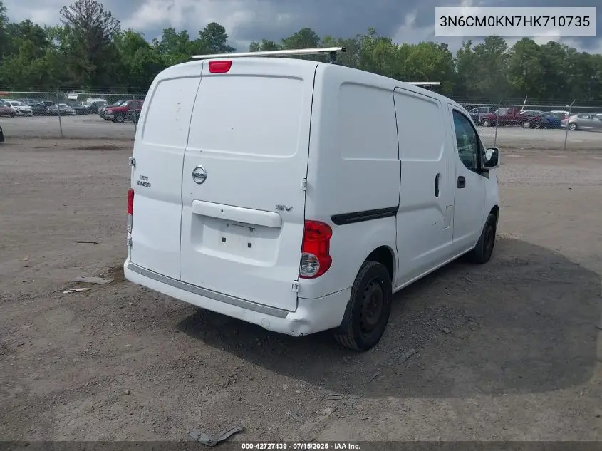 2017 Nissan Nv200 Sv VIN: 3N6CM0KN7HK710735 Lot: 42727439