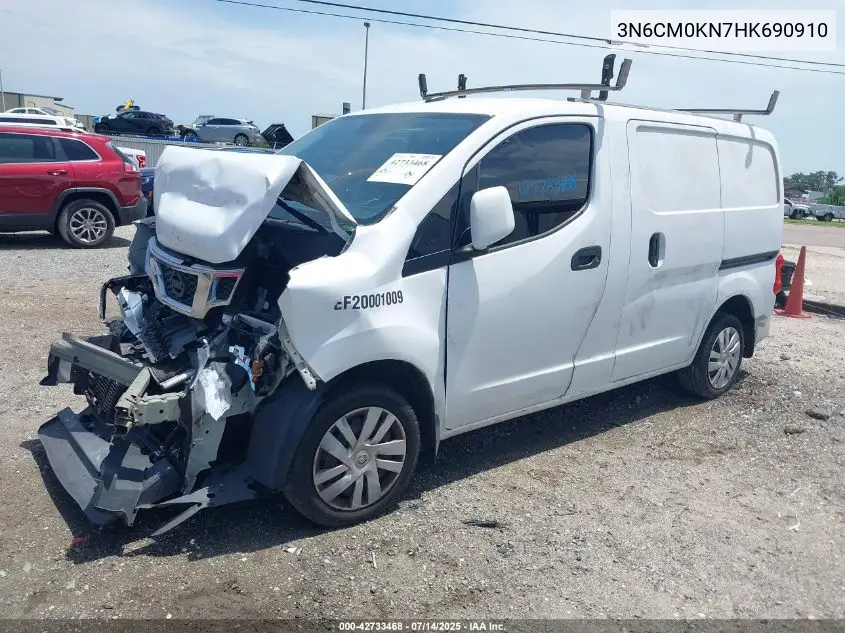 2017 Nissan Nv200 Sv VIN: 3N6CM0KN7HK690910 Lot: 42733468
