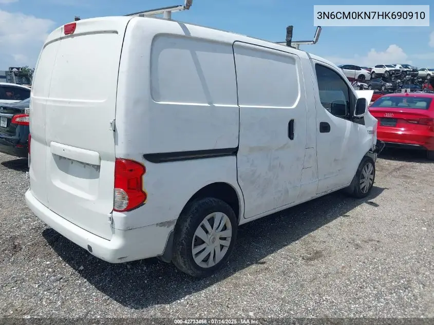 2017 Nissan Nv200 Sv VIN: 3N6CM0KN7HK690910 Lot: 42733468