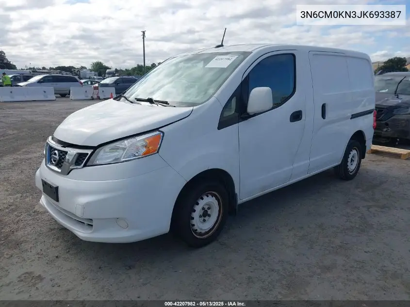 2018 Nissan Nv200 Sv VIN: 3N6CM0KN3JK693387 Lot: 42207982