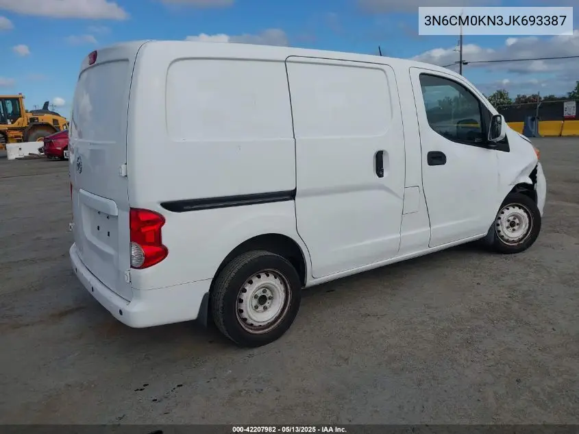 2018 Nissan Nv200 Sv VIN: 3N6CM0KN3JK693387 Lot: 42207982