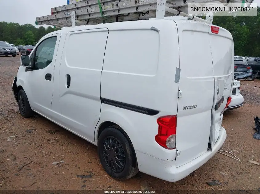 2018 Nissan Nv200 Sv VIN: 3N6CM0KN1JK700871 Lot: 42232153