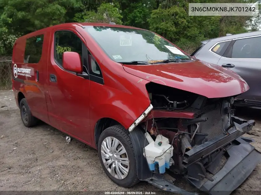 2018 Nissan Nv200 Sv VIN: 3N6CM0KN8JK701242 Lot: 42445259