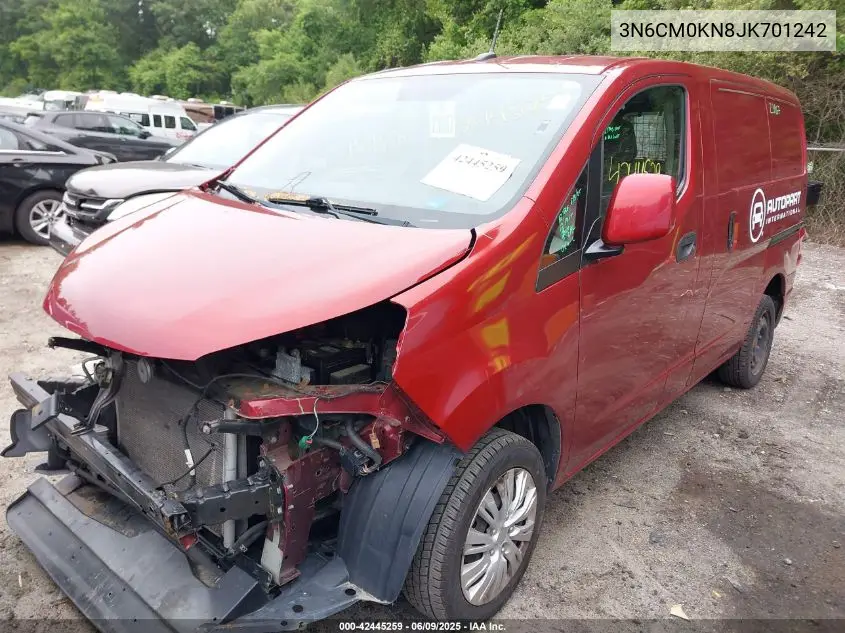 2018 Nissan Nv200 Sv VIN: 3N6CM0KN8JK701242 Lot: 42445259