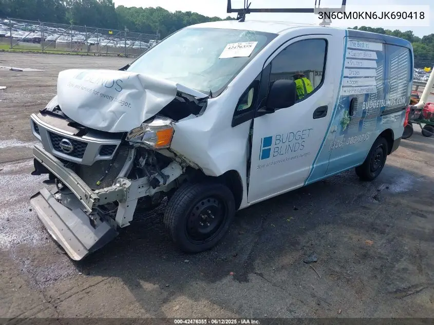 2018 Nissan Nv200 S VIN: 3N6CM0KN6JK690418 Lot: 42476355