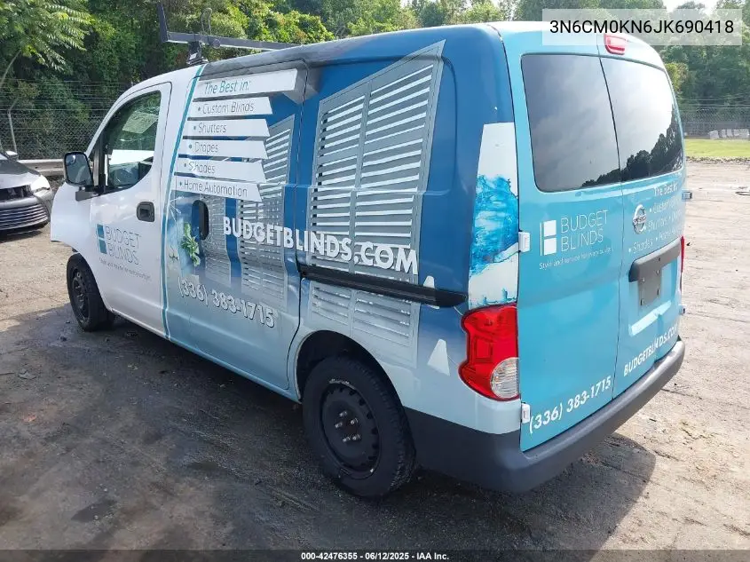 2018 Nissan Nv200 S VIN: 3N6CM0KN6JK690418 Lot: 42476355