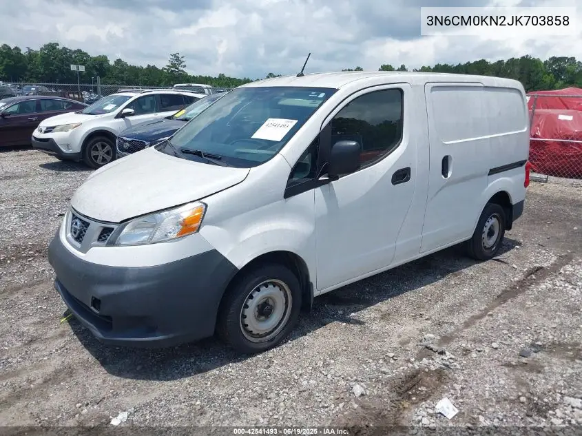 2018 Nissan Nv200 S VIN: 3N6CM0KN2JK703858 Lot: 42541493