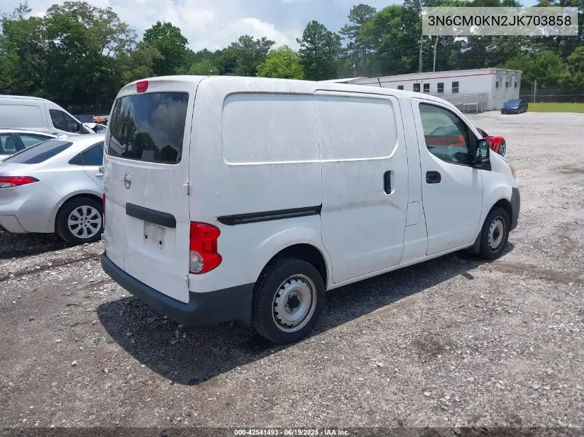 2018 Nissan Nv200 S VIN: 3N6CM0KN2JK703858 Lot: 42541493