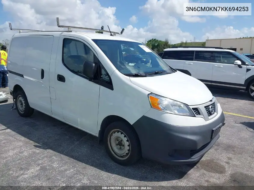2019 Nissan Nv200 S VIN: 3N6CM0KN7KK694253 Lot: 41907594