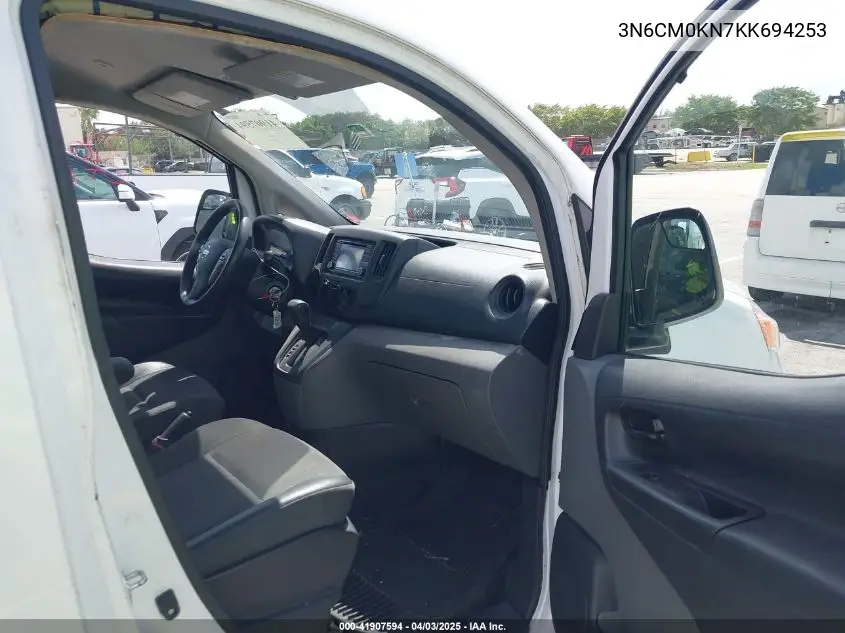 2019 Nissan Nv200 S VIN: 3N6CM0KN7KK694253 Lot: 41907594