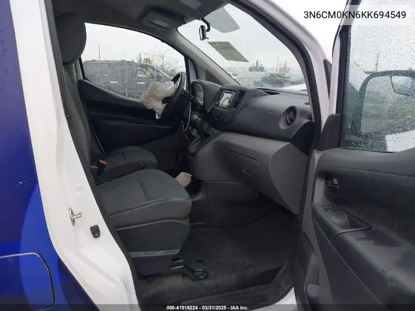 2019 Nissan Nv200 S VIN: 3N6CM0KN6KK694549 Lot: 41916224