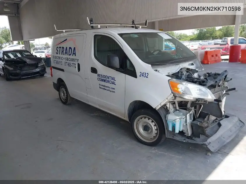 2019 Nissan Nv200 S VIN: 3N6CM0KN2KK710598 Lot: 42126498