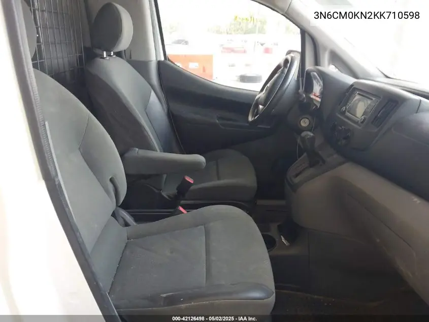 2019 Nissan Nv200 S VIN: 3N6CM0KN2KK710598 Lot: 42126498
